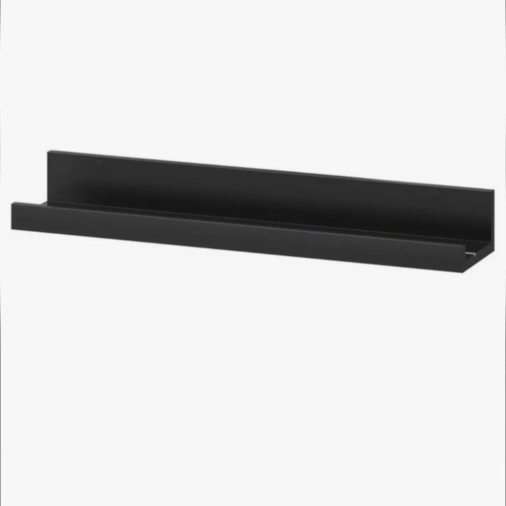 IKEA Ribba picture ledge shelves in black (Discontinued) 21-5/8